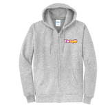 Hoodie Full Zip - Fun Squad Pink