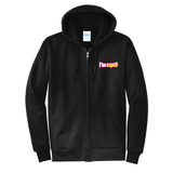 Hoodie Full Zip - Fun Squad Pink