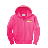 Hoodie Full Zip - Fun Squad Pink