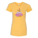 T-shirt Girls - Never Grow Up Sunny Girl