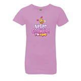 T-shirt Girls - Never Grow Up Sunny Girl