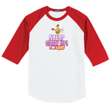 T-shirt Raglan - Never Grow Up Sunny Girl