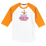 T-shirt Raglan - Never Grow Up Sunny Girl