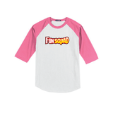 T-shirt Raglan - Fun Squad Red