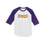 T-shirt Raglan - Fun Squad Red