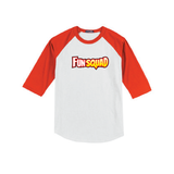 T-shirt Raglan - Fun Squad Red