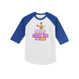 T-shirt Raglan - Never Grow Up Sunny Girl