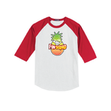 T-shirt Raglan - Pineapple